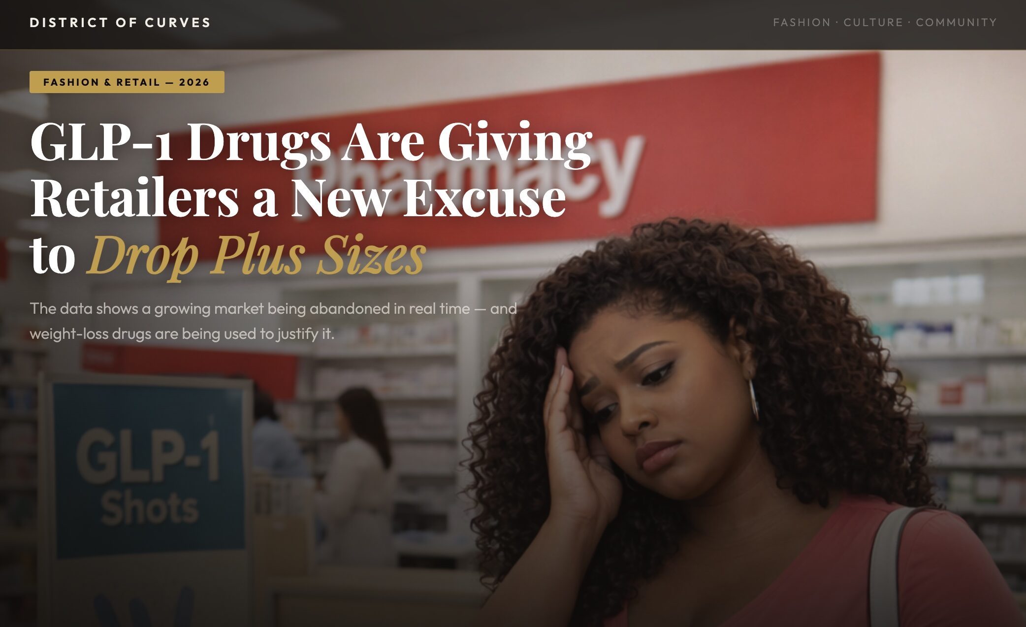 The GLP-1 Era Is Giving Retailers an Excuse to Drop Plus Sizes