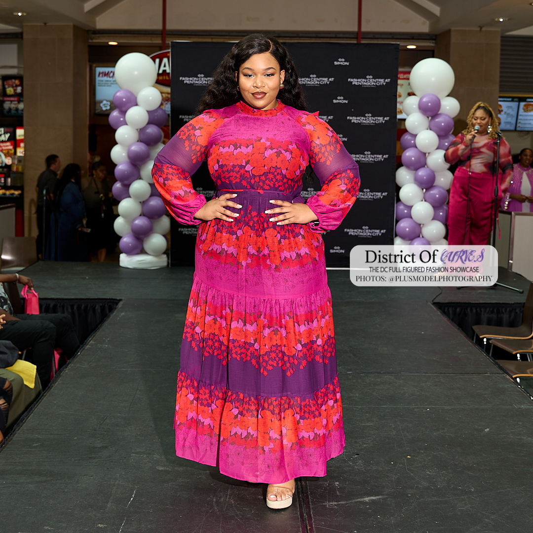 Liesl Michelle on runway