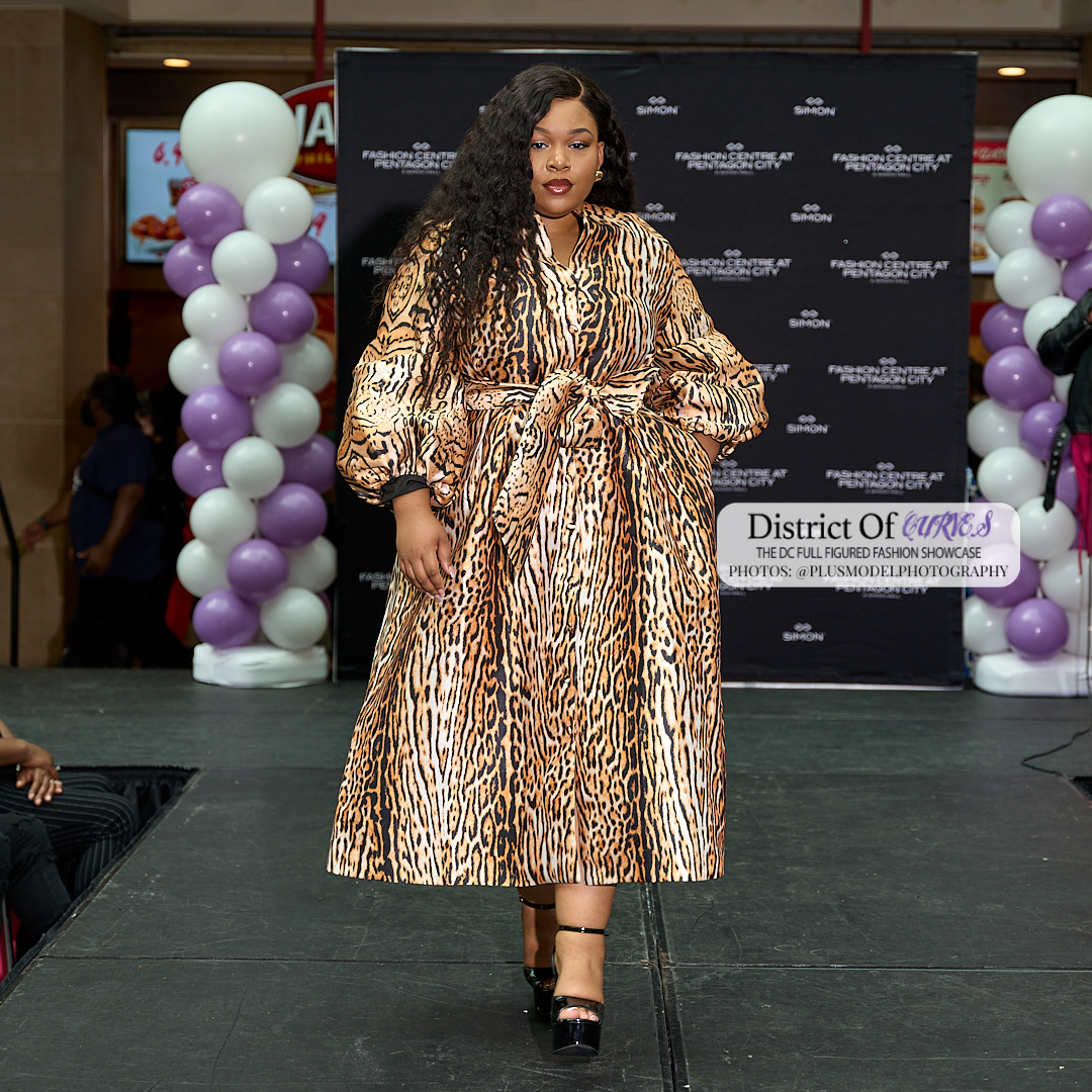 Liesl Michelle on the runway